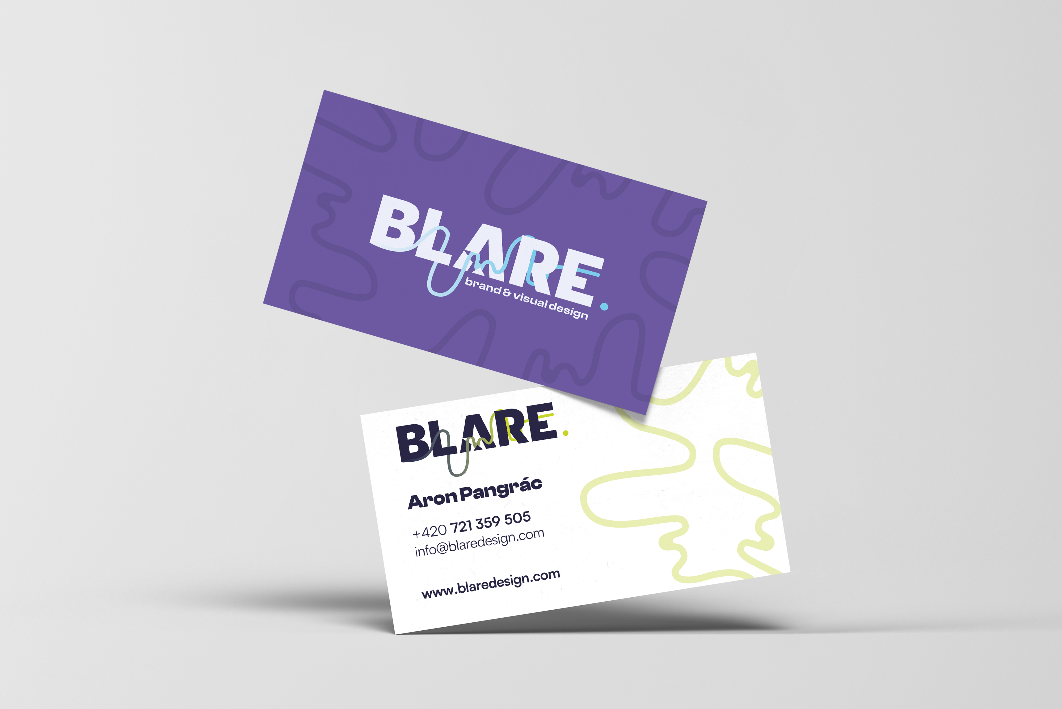 Blare business cards