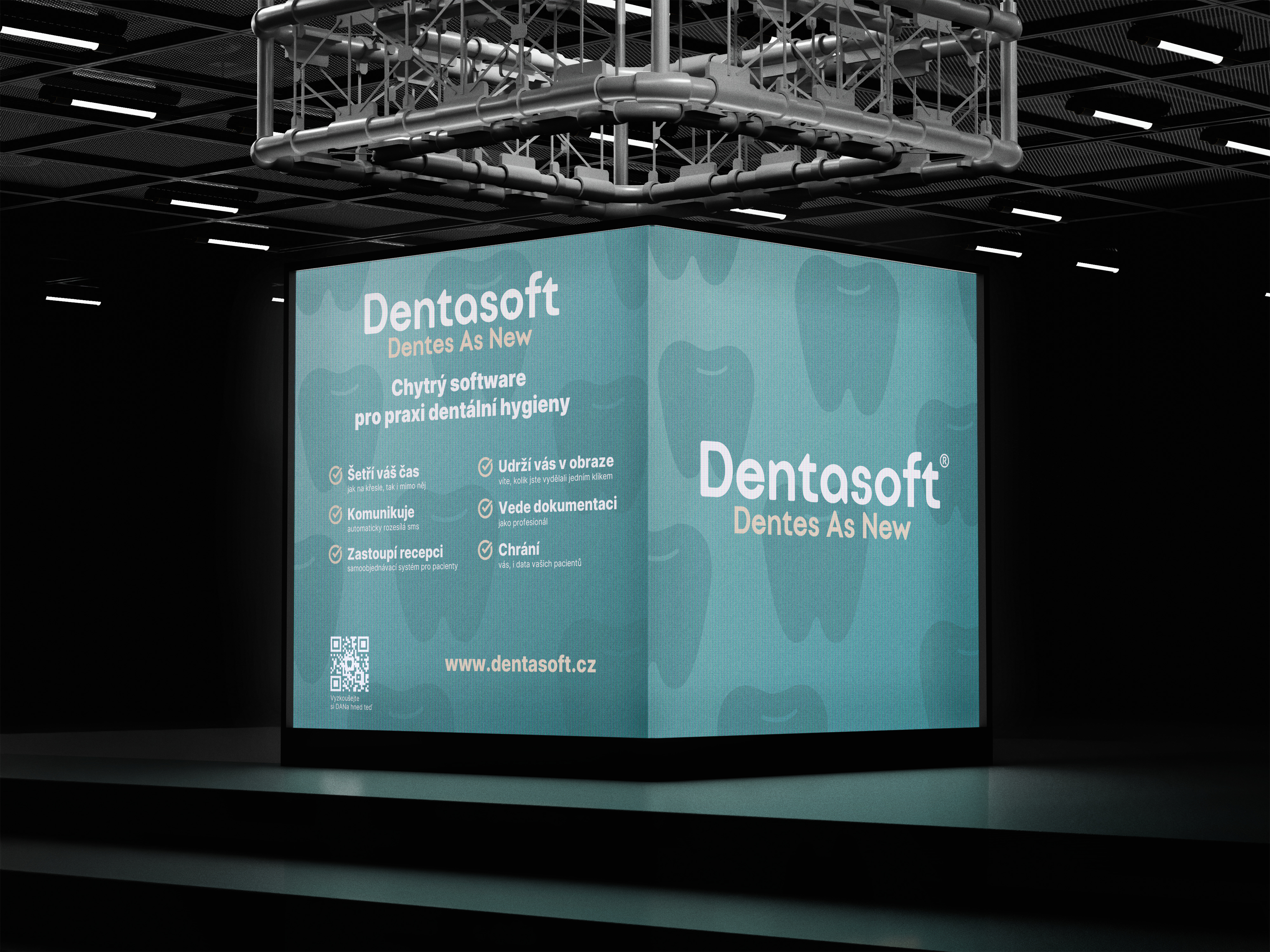 Dentasoft on-screen identity