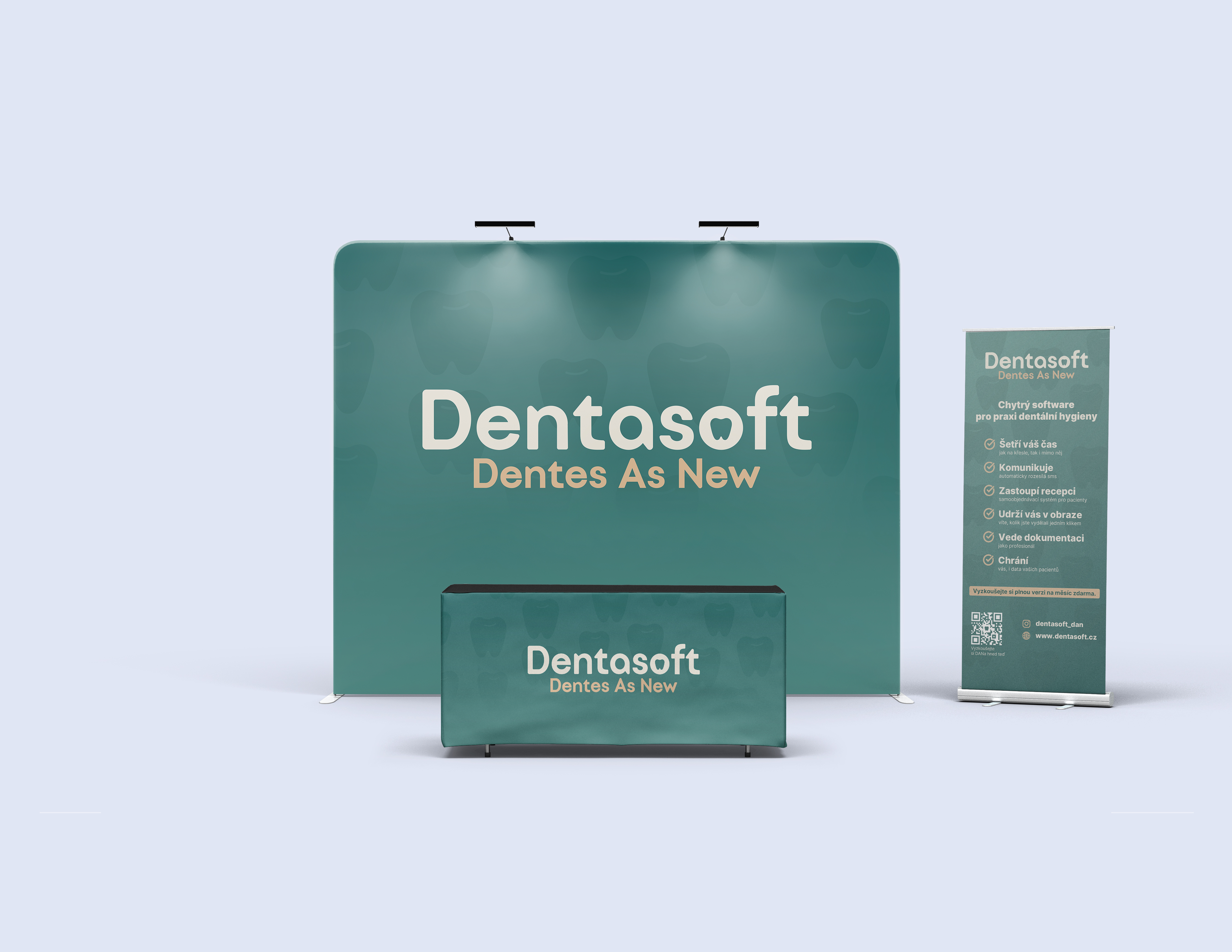 Dentasoft trade fair booth