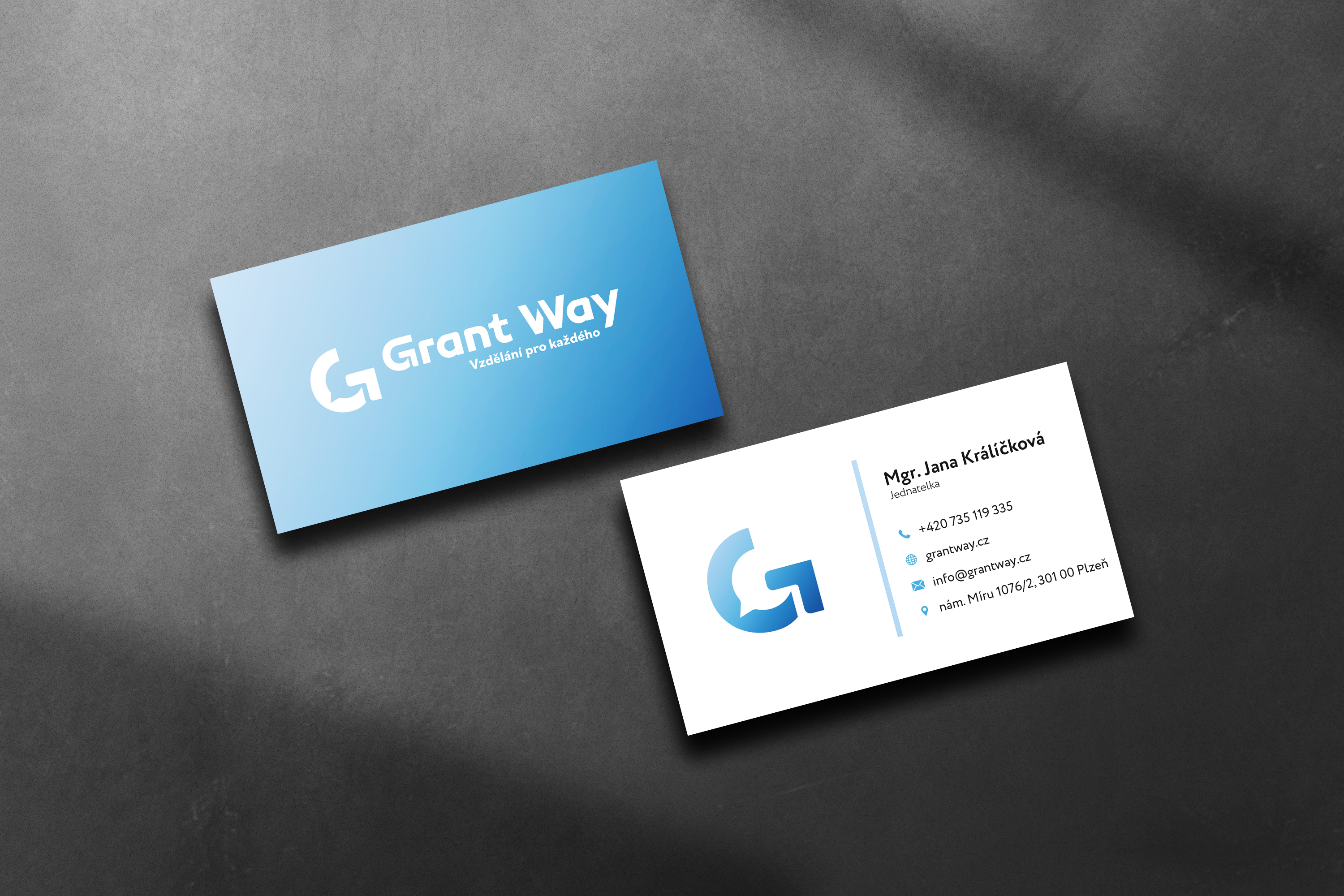 Grant Way business cards
